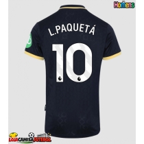 Camisa de Futebol West Ham United Lucas Paqueta #10 Equipamento Alternativo 2025-26 Manga Curta
